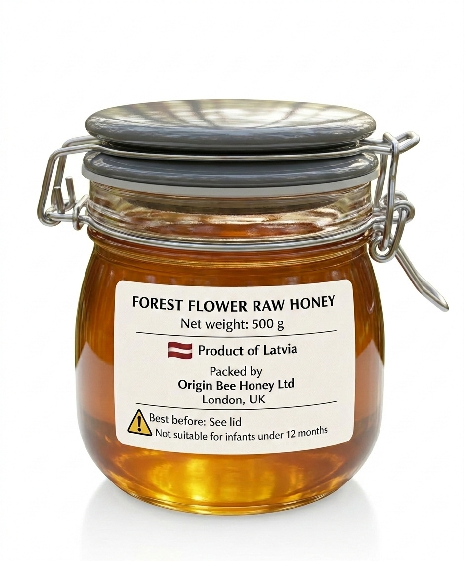 Raw Forest Honey 500g|Pure & Unfiltered